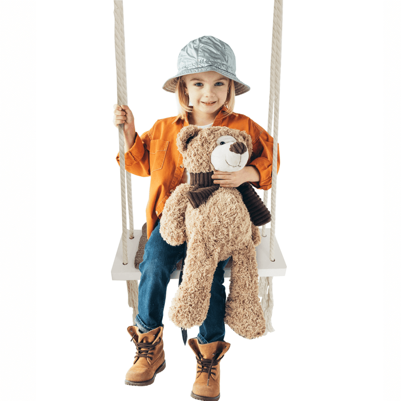 Jucarii, Copii si Bebe - Jucarii si jocuri - Jucarii de exterior - Leagane copii - Leagan pentru copii, alb / gri, SVING - Infinity.ro