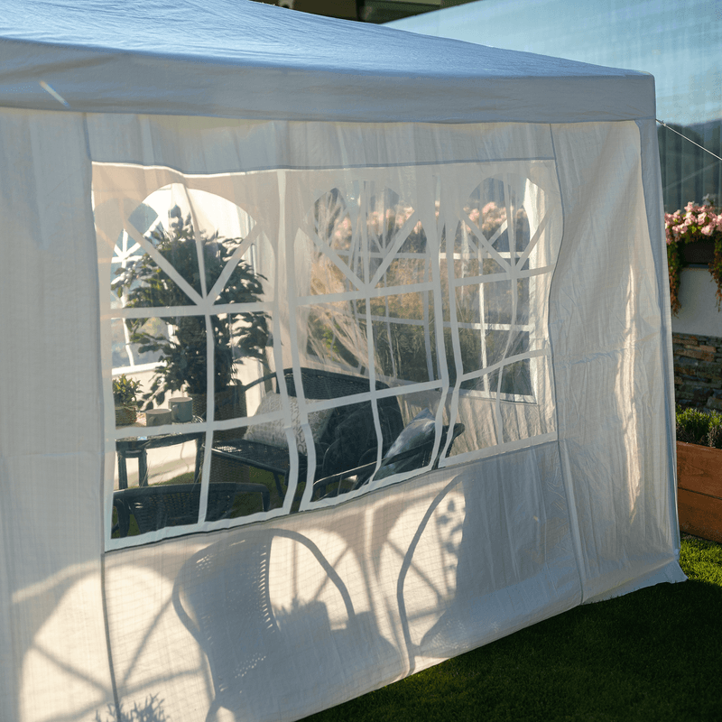 Casa si Gradina - Gradina si terasa - Umbrele si pavilioane - Corturi evenimente - Cort de gradina pentru party, alb, 3x3 m, TEKNO TYP 1 - Infinity.ro