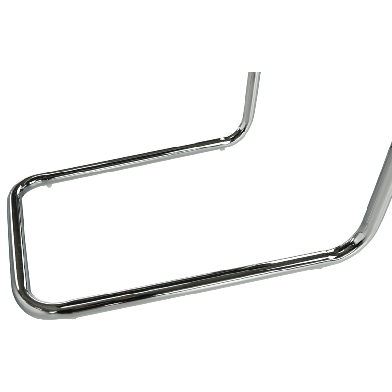 Casa si Gradina - Mobilier - Scaune si fotolii - Scaune - Scaun dining, piele ecologica neagra, alba/crom, NEANA - Infinity.ro