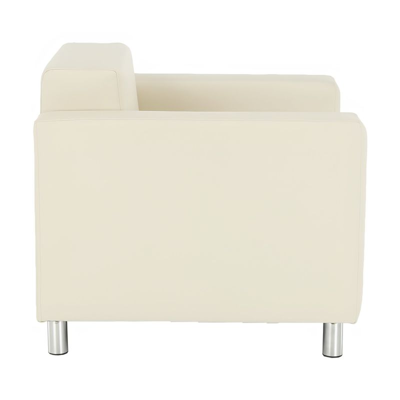 Casa si Gradina - Mobilier - Scaune si fotolii - Fotolii - Fotoliu, piele ecologica bej, HOMKER - Infinity.ro