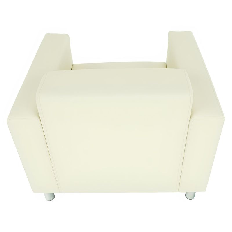 Casa si Gradina - Mobilier - Scaune si fotolii - Fotolii - Fotoliu, piele ecologica bej, HOMKER - Infinity.ro