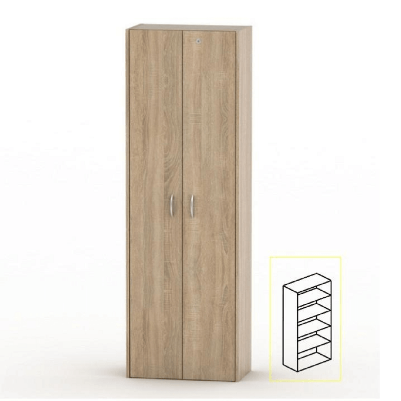 Casa si Gradina - Mobilier - Dulapuri si sifoniere - Dulapuri - Dulap cu rafturi, stejar sonoma, TEMPO ASISTENT NEW 007 - Infinity.ro