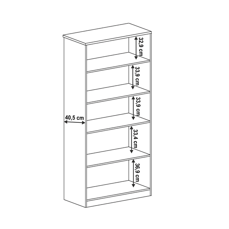 Casa si Gradina - Mobilier - Dulapuri si sifoniere - Dulapuri - Vitrina, stejar lefkas, TEDY Typ T8 - Infinity.ro