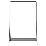 Casa si Gradina - Mobilier - Organizare si depozitare - Umerase si valeti - Valet haine Negru Metal Mediu Depozitare Cerc haine - Infinity.ro