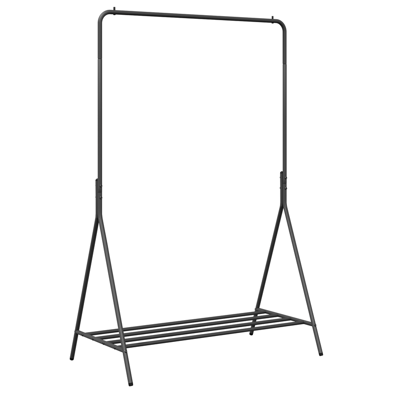 Casa si Gradina - Mobilier - Organizare si depozitare - Umerase si valeti - Valet haine Negru Metal Mediu Depozitare Cerc haine - Infinity.ro