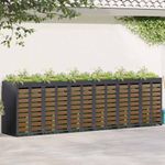 Casa si Gradina - Gradina si terasa - Mobilier exterior - Dulapuri si lazi depozitare exterior - Depozitare pentru 3 pubele Wheelie Antracit - Infinity.ro