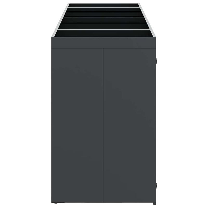 Casa si Gradina - Gradina si terasa - Mobilier exterior - Dulapuri si lazi depozitare exterior - Depozitare pentru 3 pubele Wheelie Antracit - Infinity.ro