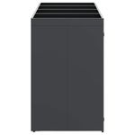 Casa si Gradina - Gradina si terasa - Mobilier exterior - Dulapuri si lazi depozitare exterior - Depozitare pentru 4 pubele Wheelie Antracit - Infinity.ro