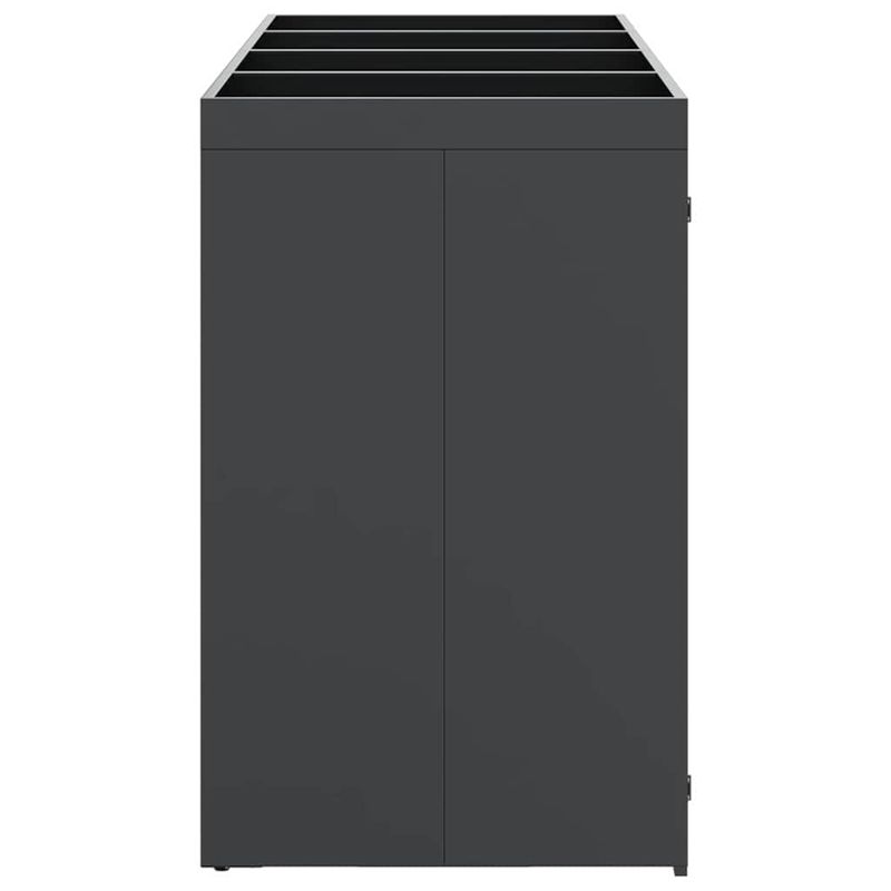 Casa si Gradina - Gradina si terasa - Mobilier exterior - Dulapuri si lazi depozitare exterior - Depozitare pentru 3 pubele Wheelie Antracit - Infinity.ro