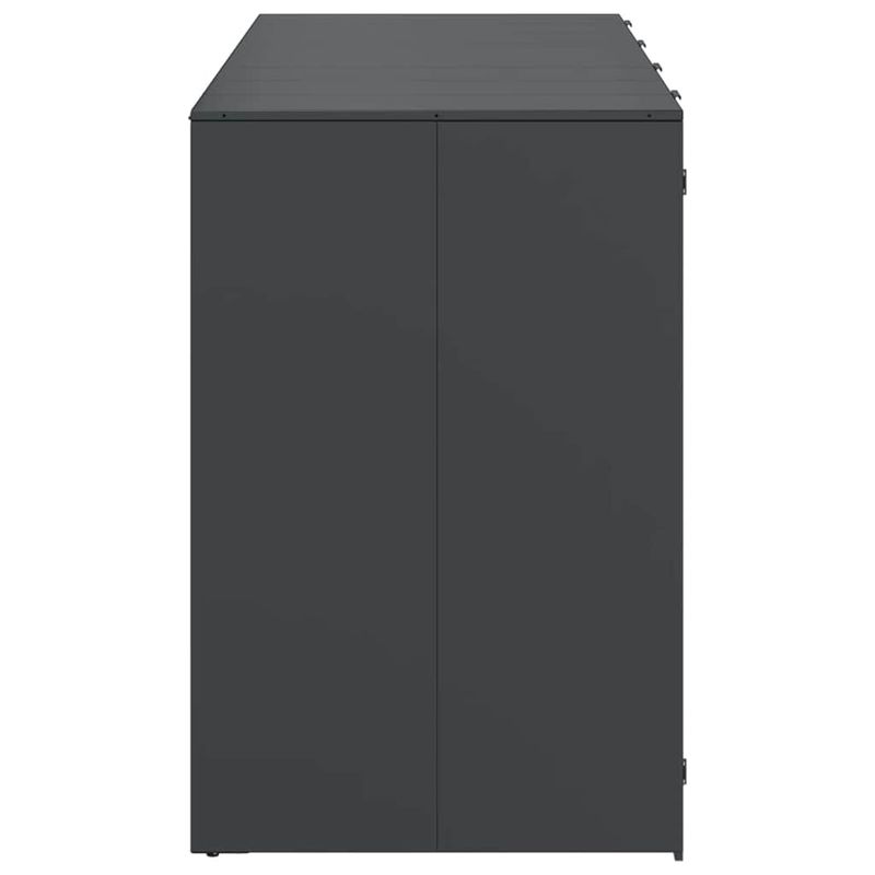 Casa si Gradina - Gradina si terasa - Mobilier exterior - Dulapuri si lazi depozitare exterior - Depozitare pentru 3 pubele Wheelie Antracit - Infinity.ro