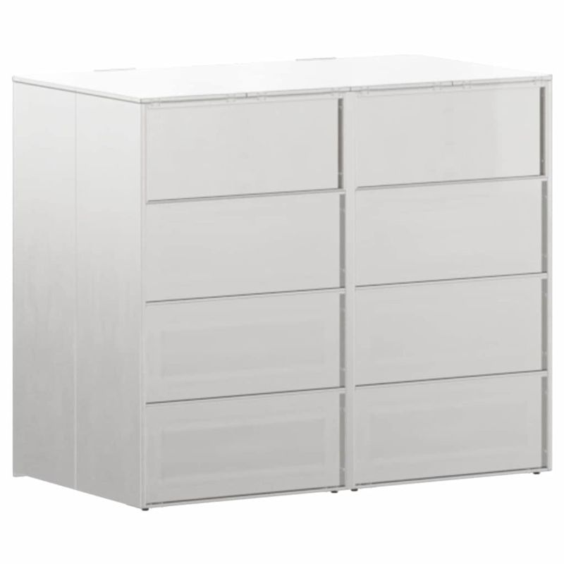 Casa si Gradina - Gradina si terasa - Mobilier exterior - Dulapuri si lazi depozitare exterior - Depozitare pentru 3 pubele Wheelie Argintiu - Infinity.ro