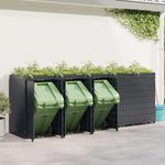 Casa si Gradina - Gradina si terasa - Mobilier exterior - Dulapuri si lazi depozitare exterior - Depozitare pentru 5 pubele Wheelie Antracit - Infinity.ro