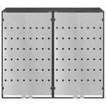 Casa si Gradina - Gradina si terasa - Mobilier exterior - Dulapuri si lazi depozitare exterior - Depozitare pentru 3 pubele Wheelie Antracit - Infinity.ro