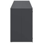 Casa si Gradina - Gradina si terasa - Mobilier exterior - Dulapuri si lazi depozitare exterior - Depozitare pentru 3 pubele Wheelie Antracit - Infinity.ro
