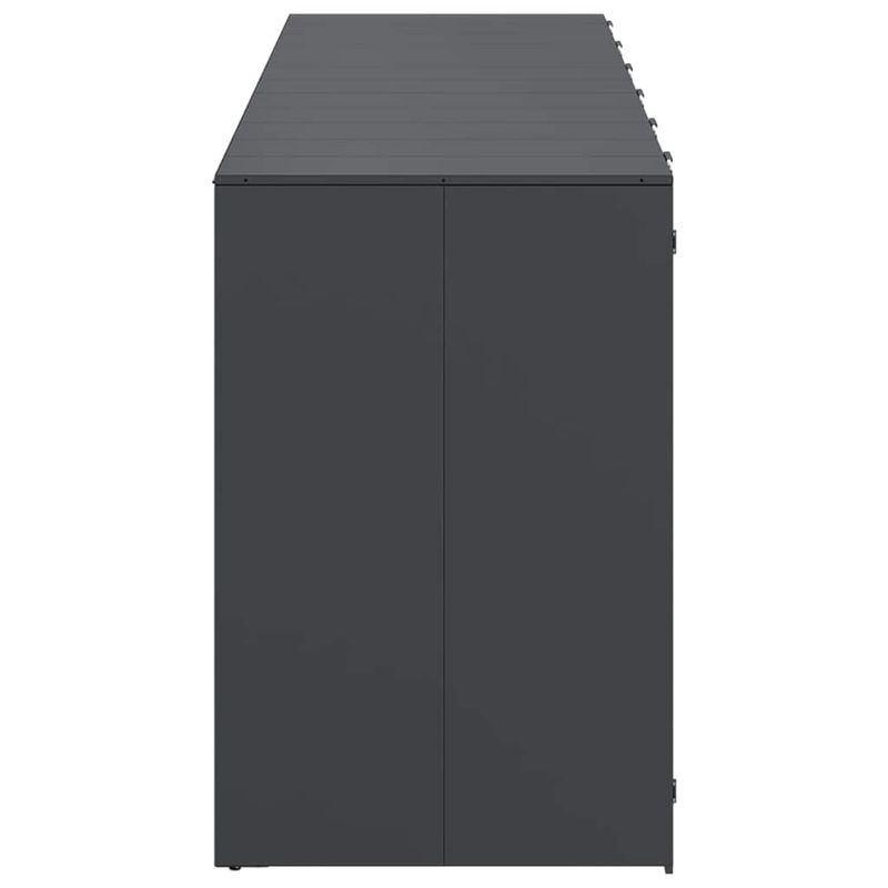Casa si Gradina - Gradina si terasa - Mobilier exterior - Dulapuri si lazi depozitare exterior - Depozitare pentru 3 pubele Wheelie Antracit - Infinity.ro
