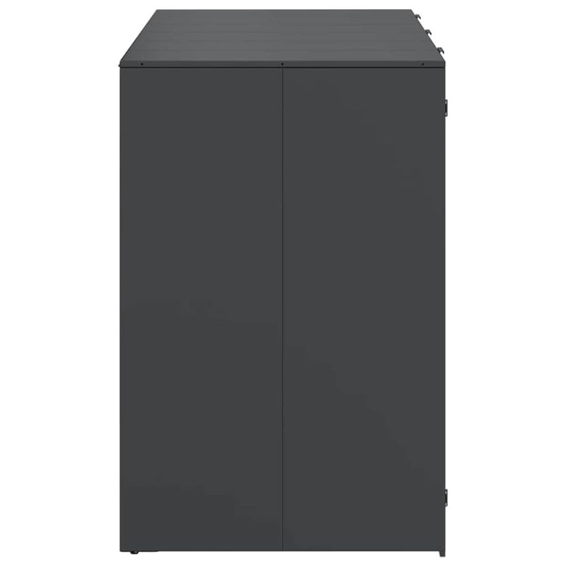 Casa si Gradina - Gradina si terasa - Mobilier exterior - Dulapuri si lazi depozitare exterior - Depozitare pentru 3 pubele Wheelie Antracit - Infinity.ro