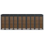 Casa si Gradina - Gradina si terasa - Mobilier exterior - Dulapuri si lazi depozitare exterior - Depozitare pentru 3 pubele Wheelie Antracit - Infinity.ro