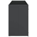 Casa si Gradina - Gradina si terasa - Mobilier exterior - Dulapuri si lazi depozitare exterior - Depozitare pentru 3 pubele Wheelie Antracit - Infinity.ro