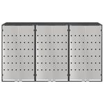 Casa si Gradina - Gradina si terasa - Mobilier exterior - Dulapuri si lazi depozitare exterior - Depozitare pentru 3 pubele Wheelie Antracit - Infinity.ro