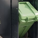 Casa si Gradina - Gradina si terasa - Mobilier exterior - Dulapuri si lazi depozitare exterior - Depozitare pentru 3 pubele Wheelie Antracit - Infinity.ro