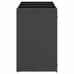 Casa si Gradina - Gradina si terasa - Mobilier exterior - Dulapuri si lazi depozitare exterior - Depozitare pentru 3 pubele Wheelie Antracit - Infinity.ro