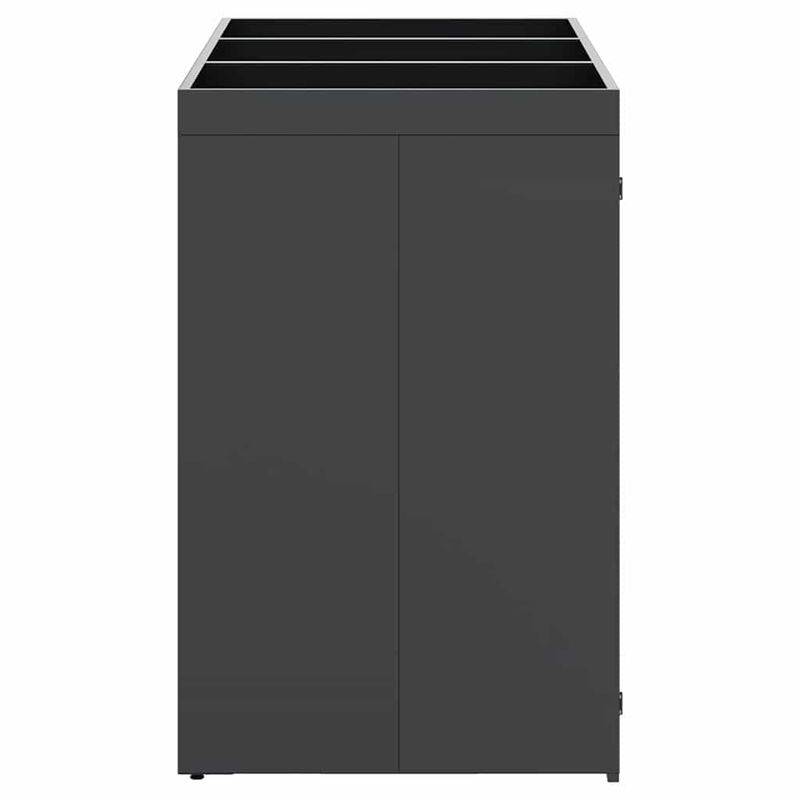 Casa si Gradina - Gradina si terasa - Mobilier exterior - Dulapuri si lazi depozitare exterior - Depozitare pentru 3 pubele Wheelie Antracit - Infinity.ro