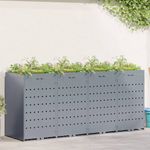 Casa si Gradina - Gradina si terasa - Mobilier exterior - Dulapuri si lazi depozitare exterior - Depozitare pentru 4 pubele Wheelie Gri deschis - Infinity.ro