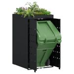 Casa si Gradina - Gradina si terasa - Mobilier exterior - Dulapuri si lazi depozitare exterior - Depozitare pentru pubela cu acoperis pentru ghiveci, pentru pubela unica de 240L - Infinity.ro