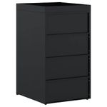 Casa si Gradina - Gradina si terasa - Mobilier exterior - Dulapuri si lazi depozitare exterior - Depozitare pentru pubela cu acoperis pentru ghiveci, pentru pubela unica de 240L - Infinity.ro