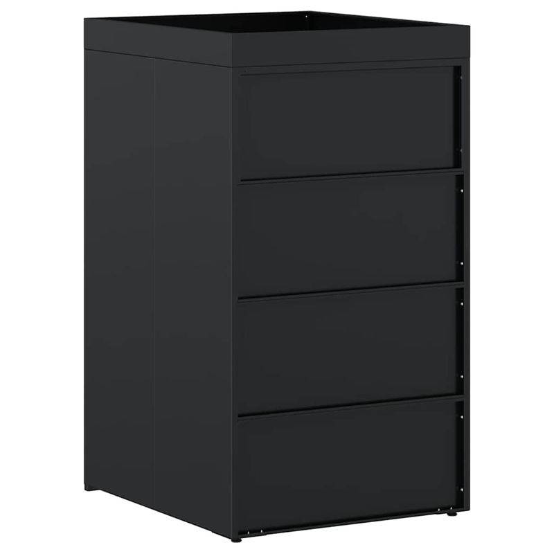 Casa si Gradina - Gradina si terasa - Mobilier exterior - Dulapuri si lazi depozitare exterior - Depozitare pentru pubela cu acoperis pentru ghiveci, pentru pubela unica de 240L - Infinity.ro