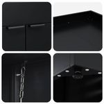 Casa si Gradina - Gradina si terasa - Mobilier exterior - Dulapuri si lazi depozitare exterior - Depozitare pentru pubela cu acoperis pentru ghiveci, pentru pubela unica de 240L - Infinity.ro