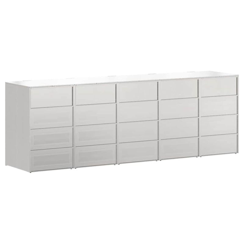 Casa si Gradina - Gradina si terasa - Mobilier exterior - Dulapuri si lazi depozitare exterior - Depozitare pentru 3 pubele Wheelie Argintiu - Infinity.ro