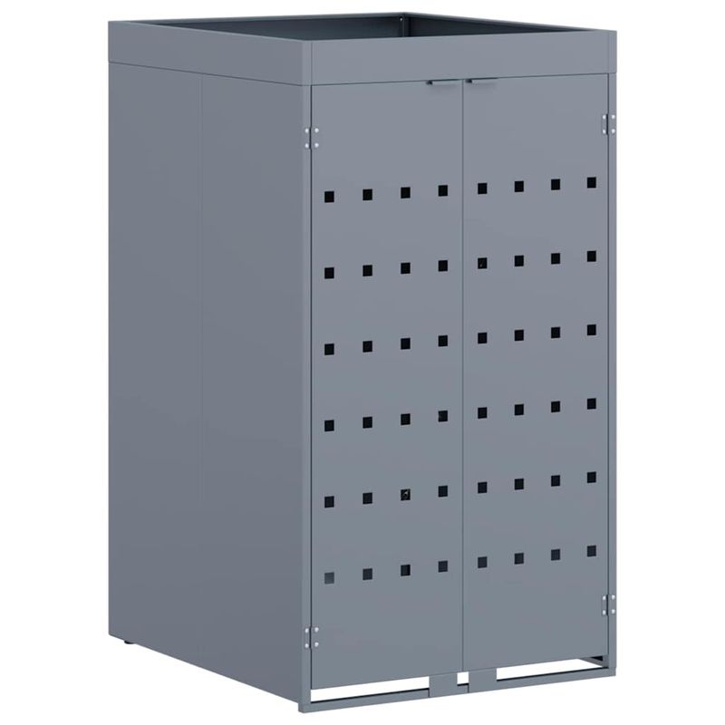 Casa si Gradina - Gradina si terasa - Mobilier exterior - Dulapuri si lazi depozitare exterior - Depozitare pentru pubela cu acoperis pentru ghiveci, pentru pubela unica de 240L - Infinity.ro