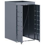 Casa si Gradina - Gradina si terasa - Mobilier exterior - Dulapuri si lazi depozitare exterior - Depozitare pentru pubela cu acoperis pentru ghiveci, pentru pubela unica de 240L - Infinity.ro