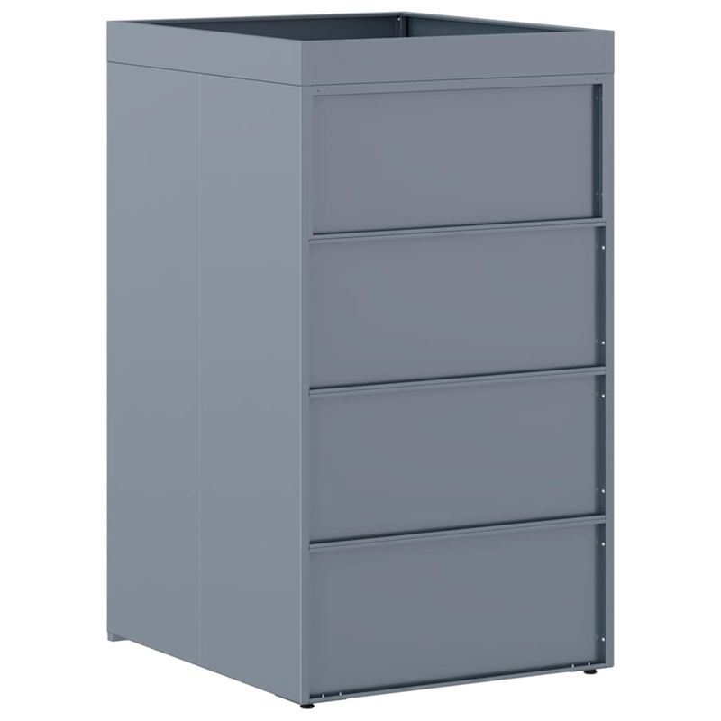 Casa si Gradina - Gradina si terasa - Mobilier exterior - Dulapuri si lazi depozitare exterior - Depozitare pentru pubela cu acoperis pentru ghiveci, pentru pubela unica de 240L - Infinity.ro