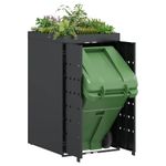 Casa si Gradina - Gradina si terasa - Mobilier exterior - Dulapuri si lazi depozitare exterior - Depozitare pentru pubela cu acoperis pentru ghiveci, pentru pubela unica de 240L - Infinity.ro