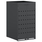 Casa si Gradina - Gradina si terasa - Mobilier exterior - Dulapuri si lazi depozitare exterior - Depozitare pentru pubela cu acoperis pentru ghiveci, pentru pubela unica de 240L - Infinity.ro