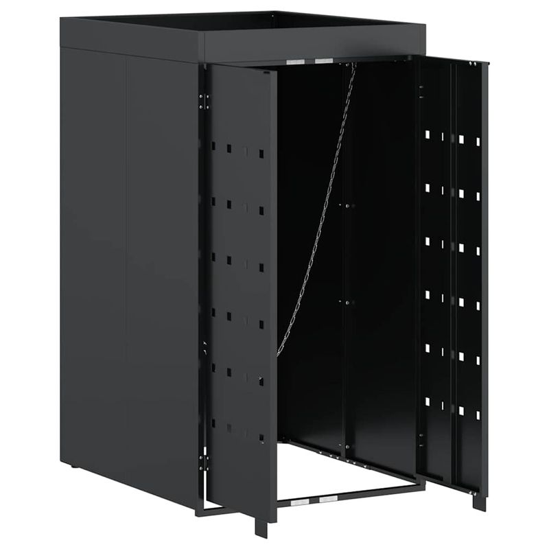 Casa si Gradina - Gradina si terasa - Mobilier exterior - Dulapuri si lazi depozitare exterior - Depozitare pentru pubela cu acoperis pentru ghiveci, pentru pubela unica de 240L - Infinity.ro