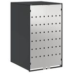 Casa si Gradina - Gradina si terasa - Mobilier exterior - Dulapuri si lazi depozitare exterior - Depozit pentru cosuri cu capac cu mecanism pe gaz pentru cos de 240L - Infinity.ro