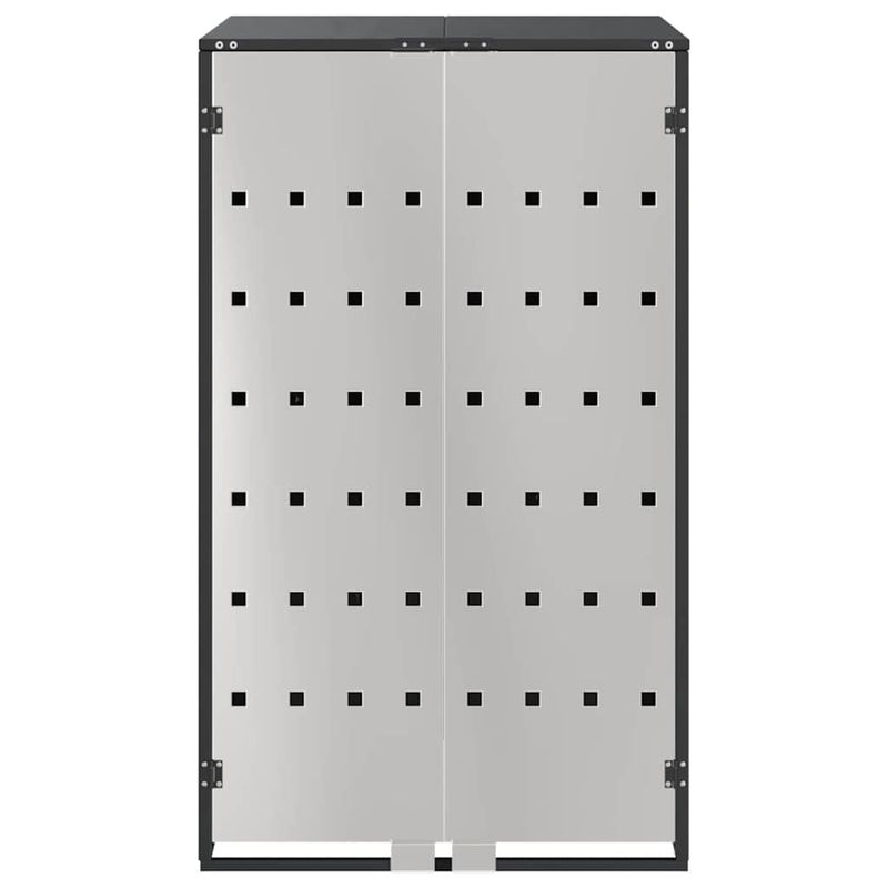 Casa si Gradina - Gradina si terasa - Mobilier exterior - Dulapuri si lazi depozitare exterior - Depozit pentru cosuri cu capac cu mecanism pe gaz pentru cos de 240L - Infinity.ro
