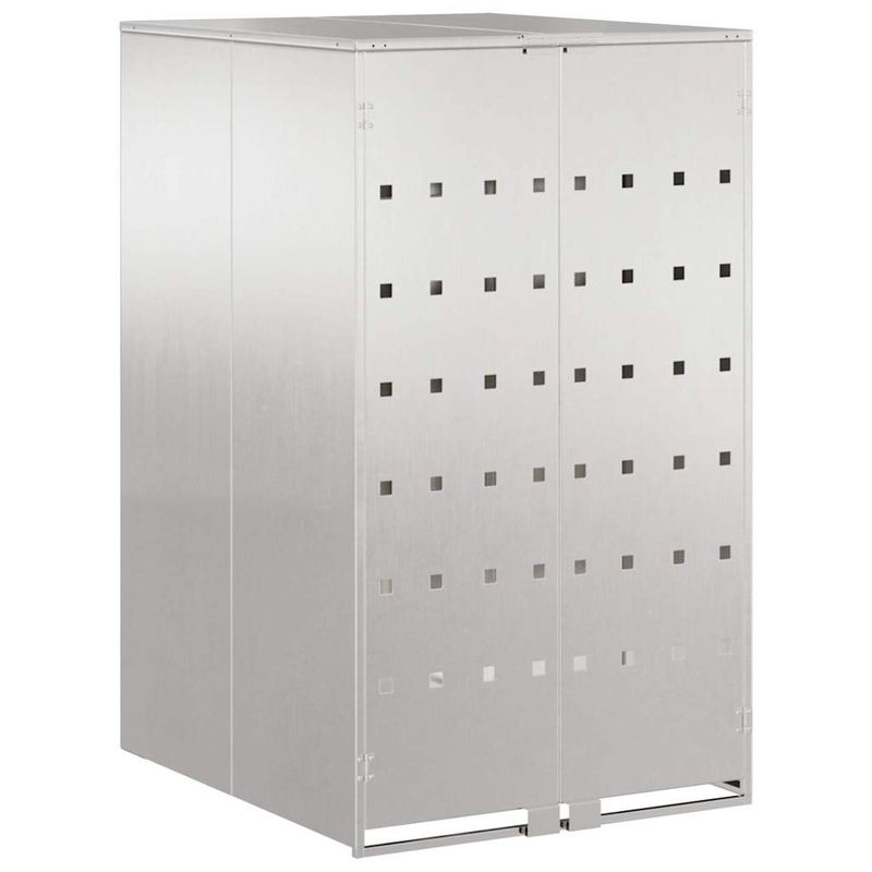 Casa si Gradina - Gradina si terasa - Mobilier exterior - Dulapuri si lazi depozitare exterior - Depozit pentru cosuri cu capac cu mecanism pe gaz pentru cos de 240L - Infinity.ro