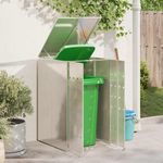 Casa si Gradina - Gradina si terasa - Mobilier exterior - Dulapuri si lazi depozitare exterior - Depozit pentru cosuri cu capac cu mecanism pe gaz pentru cos de 240L - Infinity.ro