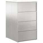 Casa si Gradina - Gradina si terasa - Mobilier exterior - Dulapuri si lazi depozitare exterior - Depozit pentru cosuri cu capac cu mecanism pe gaz pentru cos de 240L - Infinity.ro