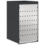 Casa si Gradina - Gradina si terasa - Mobilier exterior - Dulapuri si lazi depozitare exterior - Depozit pentru cosuri cu acoperis pentru plante pentru cos de 240L - Infinity.ro