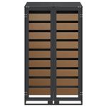Casa si Gradina - Gradina si terasa - Mobilier exterior - Dulapuri si lazi depozitare exterior - Depozit pentru cosuri cu capac cu mecanism pe gaz pentru cos de 240L - Infinity.ro