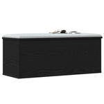Casa si Gradina - Mobilier - Organizare si depozitare - Cufere si lazi - Lada depozitare, stejar negru, 90x35x35 cm, lemn prelucrat - Infinity.ro