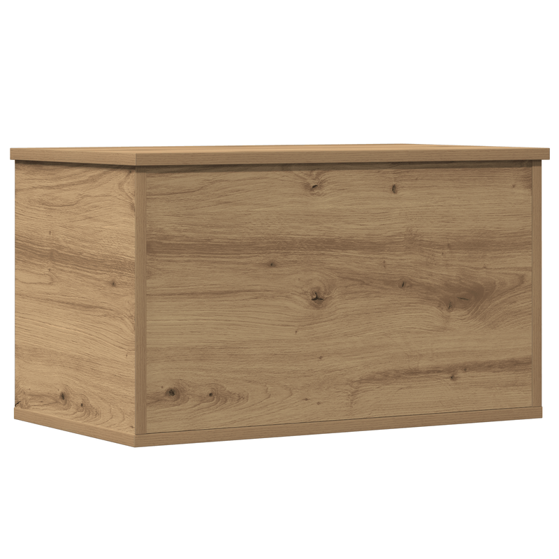 Casa si Gradina - Mobilier - Organizare si depozitare - Cufere si lazi - Lada depozitare cu capac, stejar artizanal, 60x35x35 cm, lemn - Infinity.ro