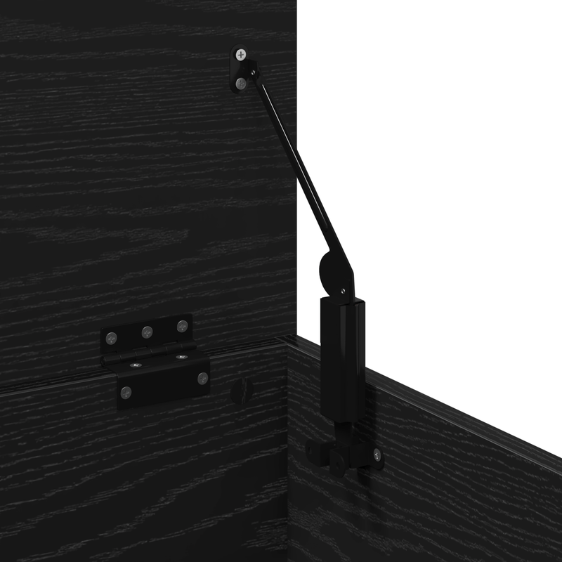 Casa si Gradina - Mobilier - Organizare si depozitare - Cufere si lazi - Lada depozitare cu capac, stejar negru, 60x35x35 cm, lemn - Infinity.ro