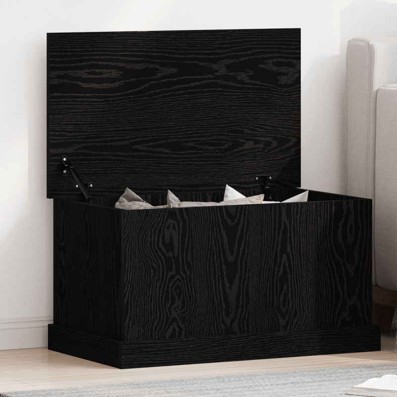 Casa si Gradina - Mobilier - Organizare si depozitare - Cufere si lazi - Lada de depozitare, stejar negru, 70x40x38 cm, lemn prelucrat - Infinity.ro