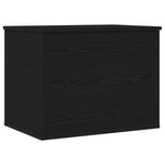 Casa si Gradina - Mobilier - Organizare si depozitare - Cufere si lazi - Lada depozitare cu capac, stejar negru 60x42x46 cm lemn - Infinity.ro